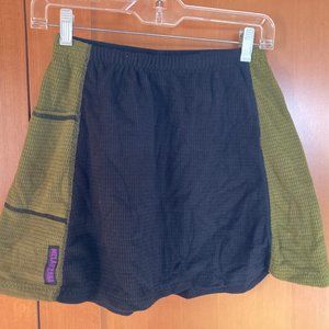 Womens S Melanzana Micro Grid Skirt